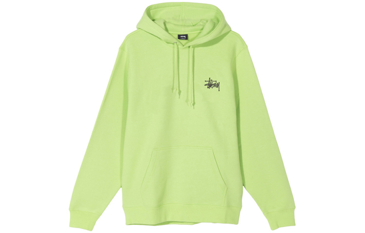 Stüssy Stussy  Retro Logo Print Fleece Hoodie - Simple American Style. 1924500 圖 11