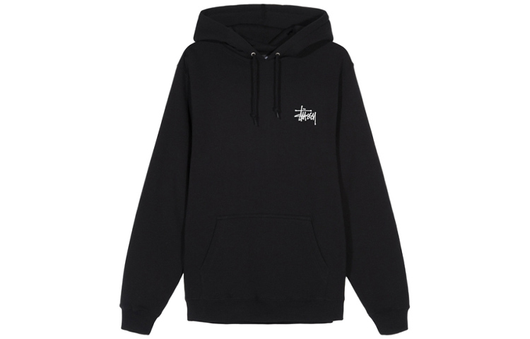 Stüssy Stussy  Retro Logo Print Fleece Hoodie - Simple American Style. 1924500 圖 3