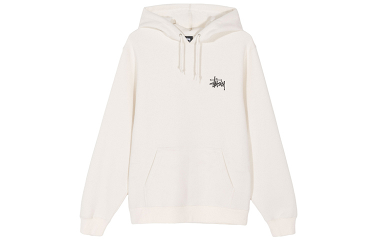 Stüssy Stussy  Retro Logo Print Fleece Hoodie - Simple American Style. 1924500 圖 9