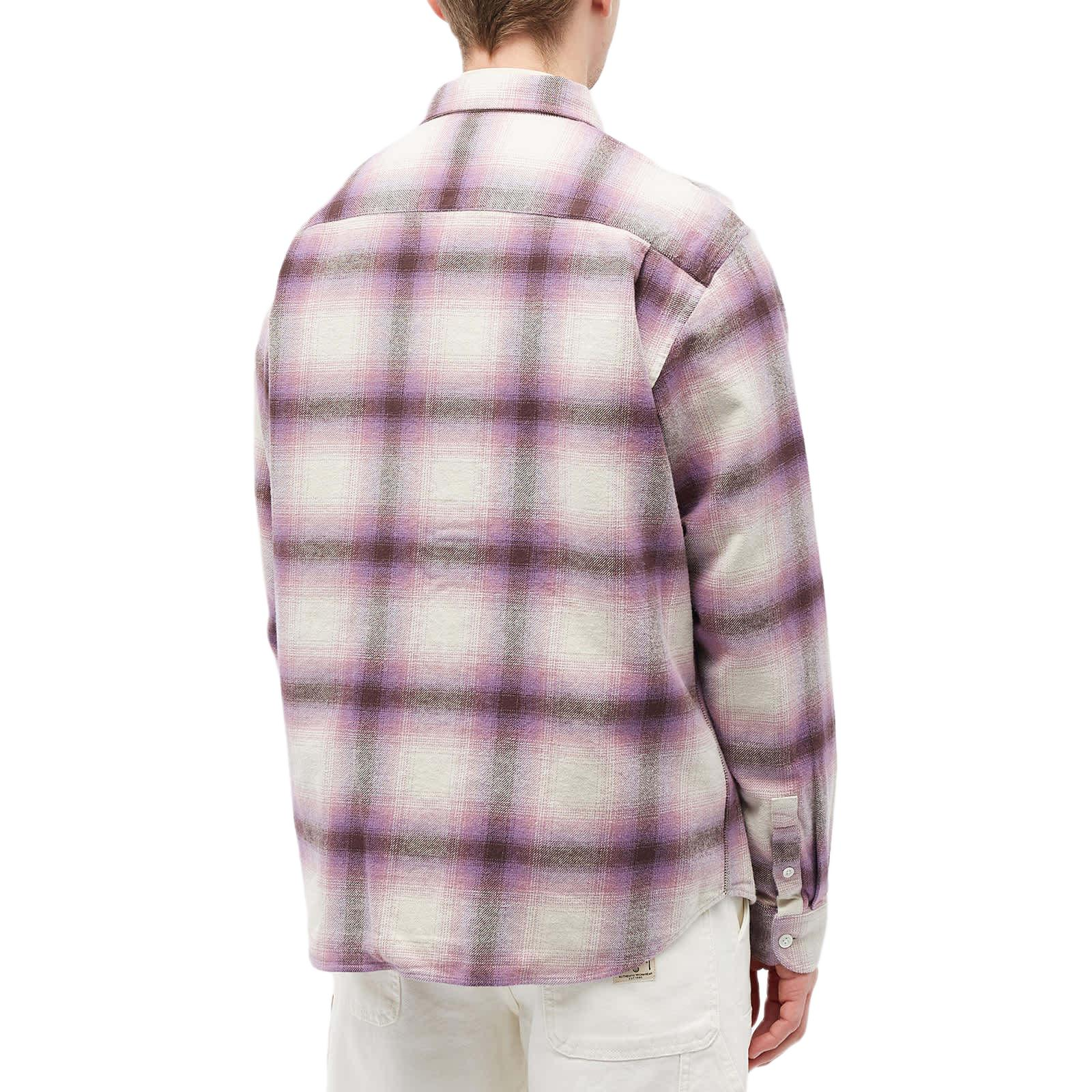 Stüssy Stussy  Retro Long Sleeve Checkered Shirt with Pointed Collar. 1110292 圖 4