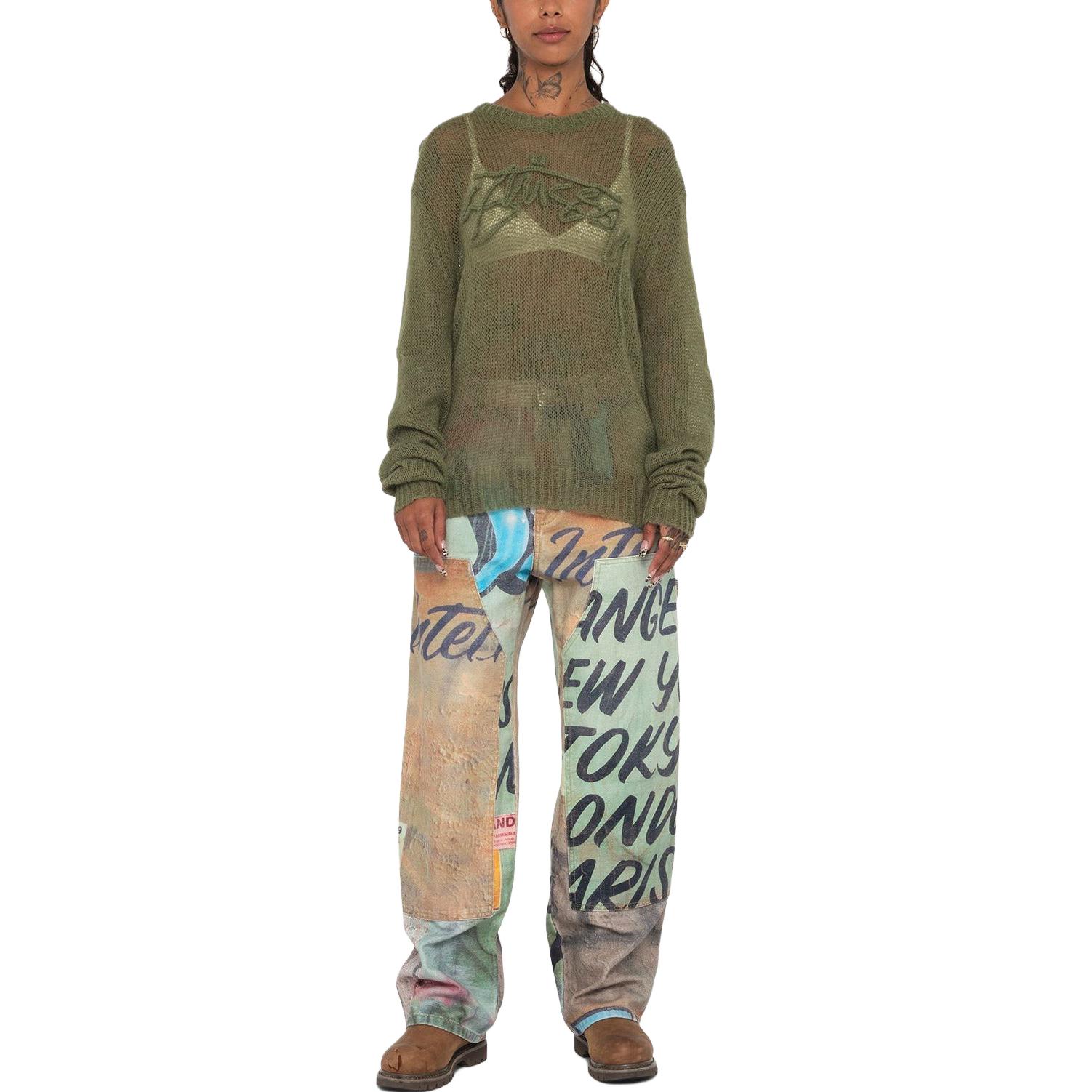 Shop Stüssy Stussy Alfonso 多色帆布工作褲 復古嘻哈中性休閒街頭潮流. 116630