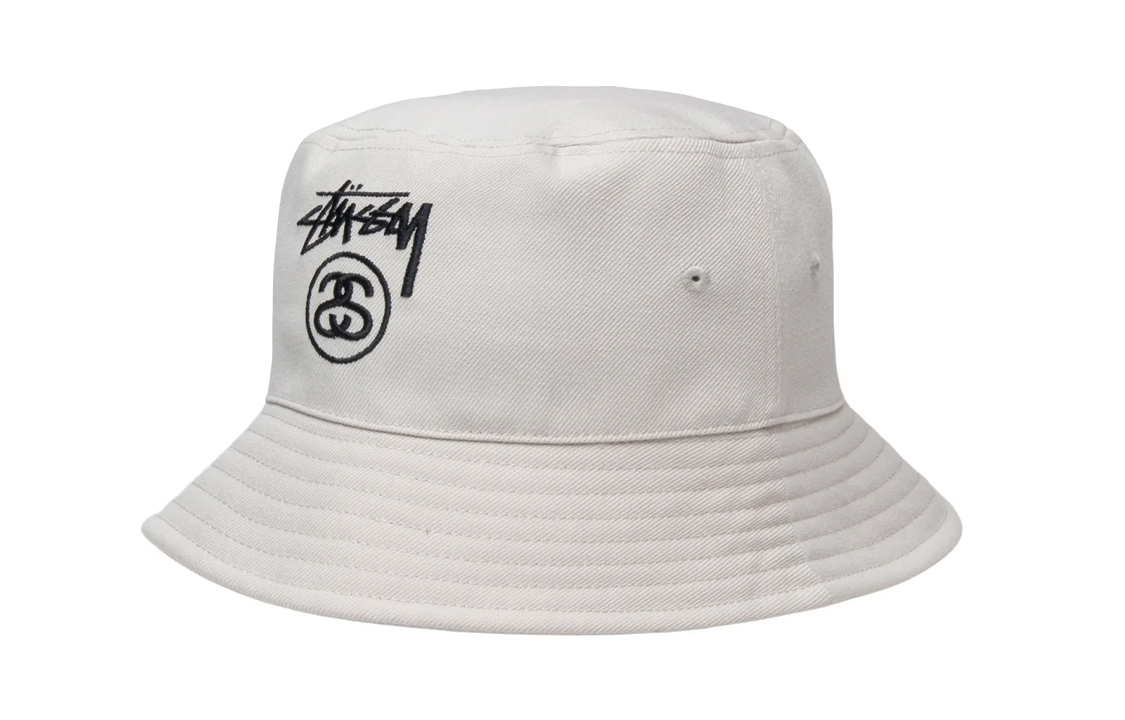Lookbook Topi Stüssy Alphabet Pola Polyester Unisex - Hitam/Putih/Hijau/Coklat. 1321175