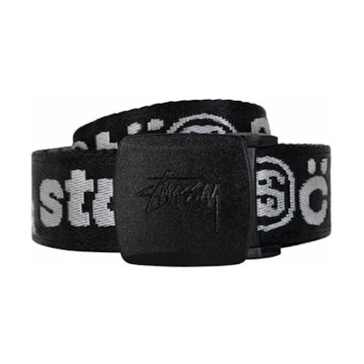 Stüssy Stussy Alphabet Print Casual Belt Unisex Black - Stylish and Comfortable. S335001