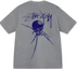 Details for Stüssy Arachnid T-Shirt Unisex Grafik Labah-Labah Vintage Pigmen. 1905015