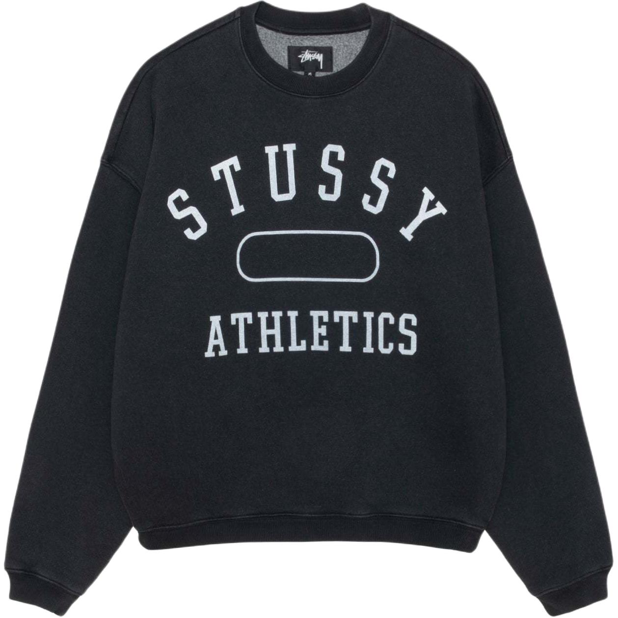 Stüssy Stussy Athletics Crewneck Sweatshirt Vintage Oversized Unisex Fleece Pullover. 118568