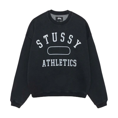 Stüssy Stussy Athletics Crewneck Sweatshirt Vintage Oversized Unisex Fleece Pullover. 118568