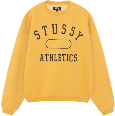 Sudadera Unisex Stüssy Athletics Vintage Oversized de Fleece estilo Crewneck. 118568 6