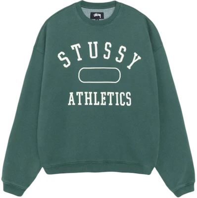 Sudadera Unisex Stüssy Athletics Vintage Oversized de Fleece estilo Crewneck. 118568 Details for Sudadera Unisex Stüssy Athletics Vintage Oversized de Fleece estilo Crewneck. 118568