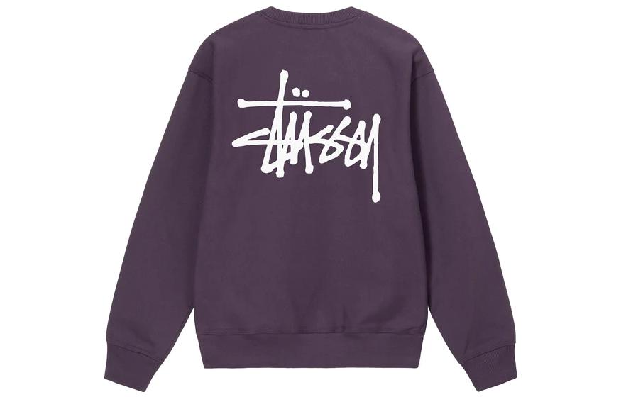 Stüssy Stussy Basic Logo Crewneck Vintage Sweatshirt Unisex Long Sleeve. 1914870
