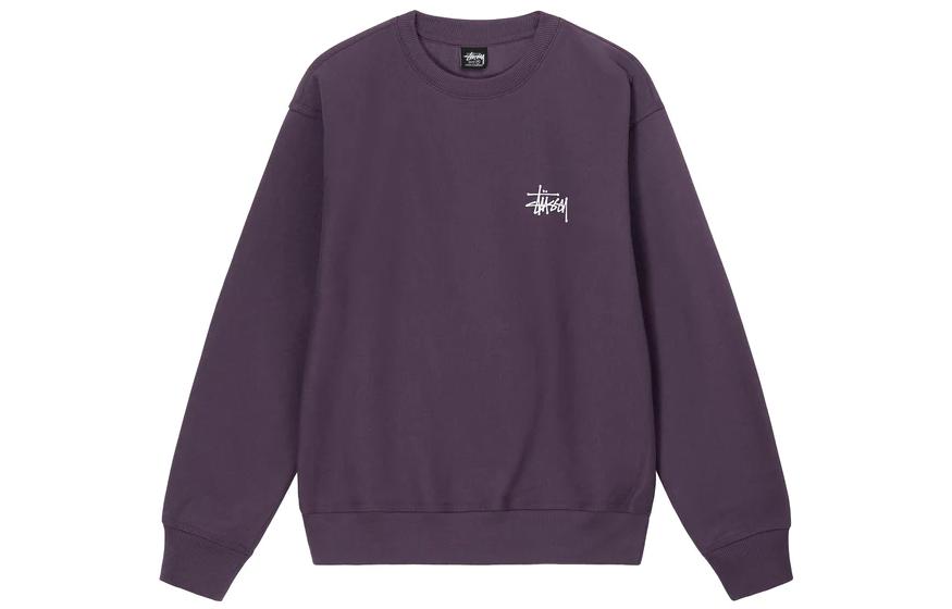 Stüssy Stussy Basic Logo Crewneck Vintage Sweatshirt Unisex Long Sleeve. 1914870 圖 5
