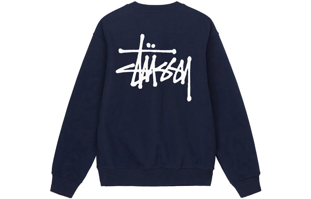 Stüssy Stussy Basic Logo Crewneck Vintage Sweatshirt Unisex Long Sleeve. 1914870 圖 7
