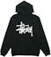 Lookbook Stüssy Stussy Basic Logo Pullover Hoodie Unisex Black Vintage Style. TBD-STUSSY-2