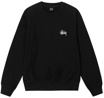 Stüssy Stussy Basic Pigment Dyed Crewneck Sweatshirt with Logo Print Unisex Retro Style. 1914879 Purchase Stüssy Stussy Basic Pigment Dyed Crewneck Sweatshirt with Logo Print Unisex Retro Style. 1914879