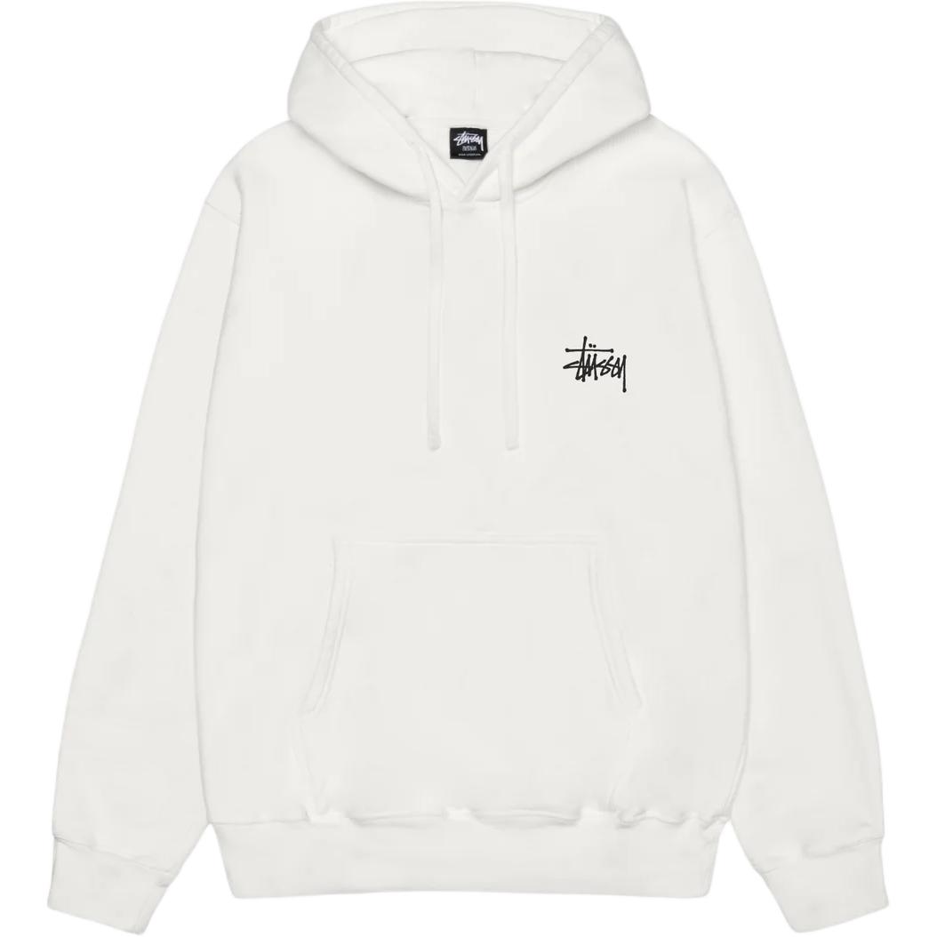 Stüssy Stussy Basic Pigment Dyed Hoodie FW24 Retro Logo Print Unisex Pullover Sweatshirt. 1924879p 圖 6