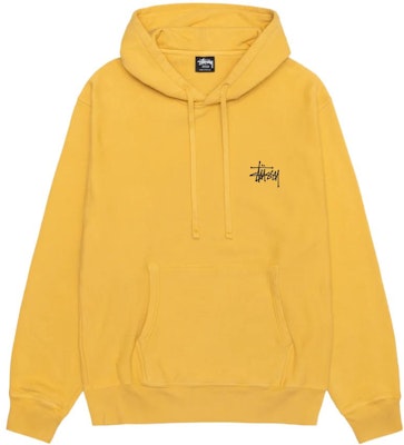 Stüssy Stussy Basic Pigment Dyed Hoodie Retro Logo Print Pullover Unisex Sweatshirt. 1924879 6