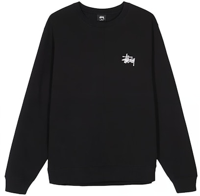 스투시 베이직 레트로 크루넥 스웻셔츠 백 로고 블랙. 1914464BLAC Lookbook 스투시 베이직 레트로 크루넥 스웻셔츠 백 로고 블랙. 1914464BLAC