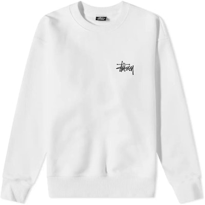 스투시 베이직 레트로 크루넥 스웻셔츠 백 로고 블랙. 1914464BLAC Shop 스투시 베이직 레트로 크루넥 스웻셔츠 백 로고 블랙. 1914464BLAC