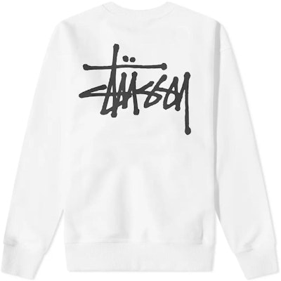 스투시 베이직 레트로 크루넥 스웻셔츠 백 로고 블랙. 1914464BLAC Purchase 스투시 베이직 레트로 크루넥 스웻셔츠 백 로고 블랙. 1914464BLAC