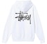 Buy Stüssy Stussy Basic Zip-Up Hoodie Retro Gaya Jaket Sweatshirt Unisex 1974649