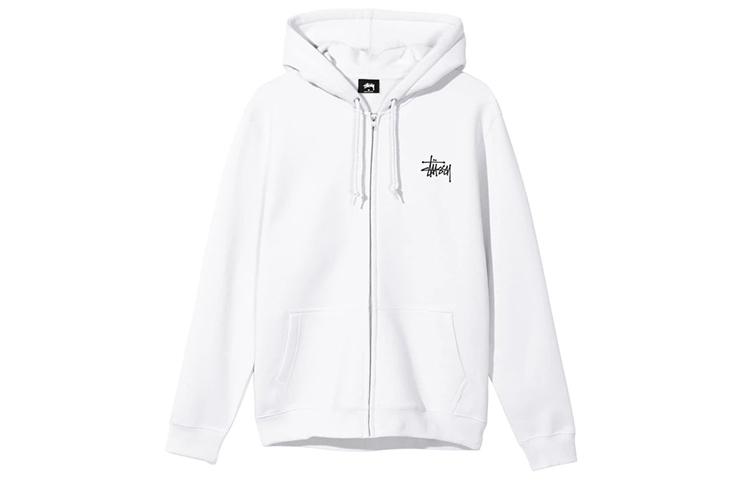 Stüssy Stussy Basic Zip Hood Classic Logo Retro Sweatshirt Jacket Unisex. 1974500 圖 7