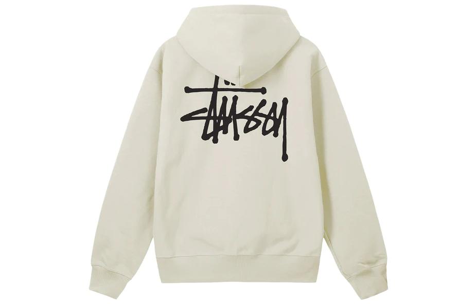 Order Stüssy 基本款拉鍊帽T 字母印花長袖復古款 男女款連帽衛衣。 1974870