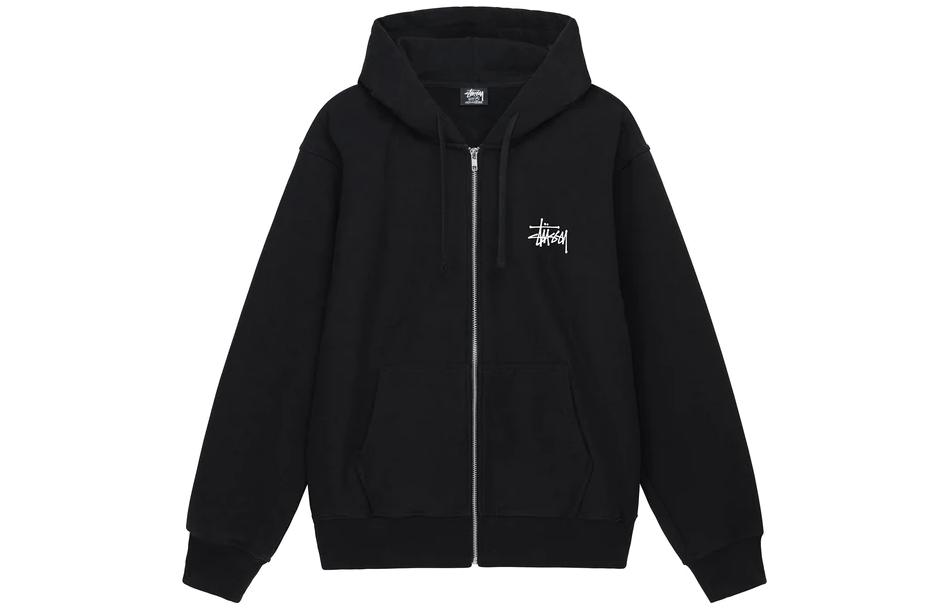 Purchase Stüssy 基本款拉鍊帽T 字母印花長袖復古款 男女款連帽衛衣。 1974870