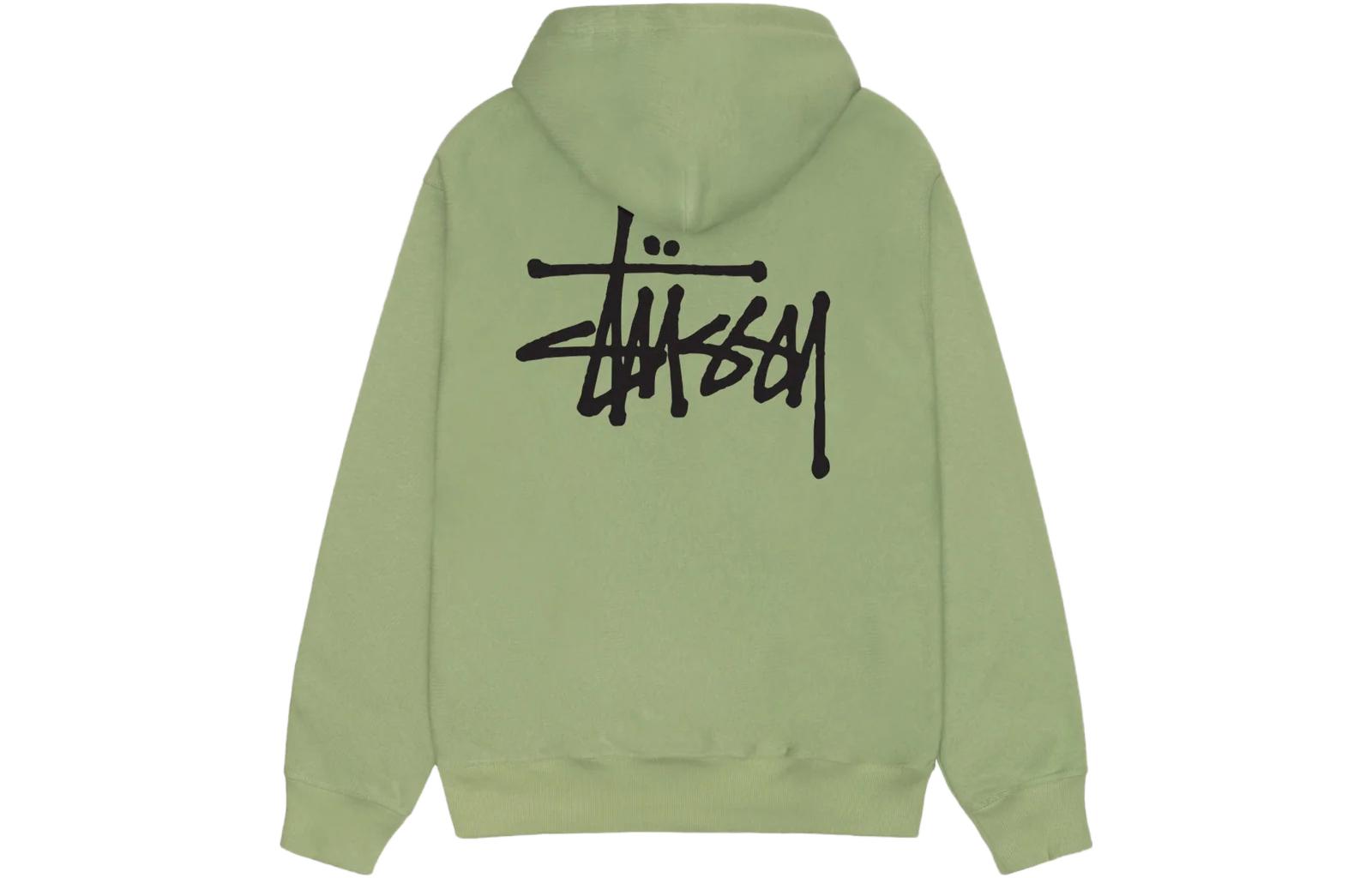 Cheap Stüssy 基本款拉鍊帽T 字母印花長袖復古款 男女款連帽衛衣。 1974870