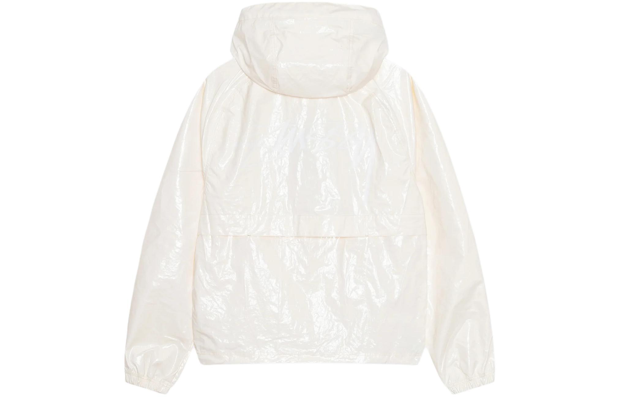 Stüssy Stussy Beach Shell Coated Ripstop Vintage Logo Hooded Jacket - Unisex Retro Style 115765 圖 6