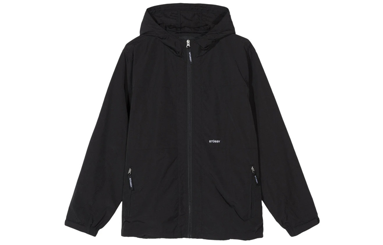 Stüssy Stussy Block Tech Patchwork Hoodie Retro Jacket Unisex. 115503 圖 2