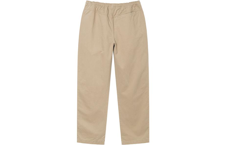 Stüssy Stussy Brushed Beach Pants Elastic Waist Vintage Straight Leg Unisex Casual Pants 116553 圖 15