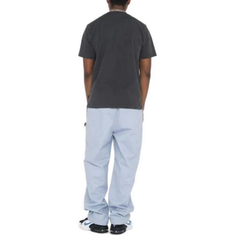 Stüssy Stussy Brushed Beach Pants Elastic Waist Vintage Straight Leg Unisex Casual Pants 116553 圖 34