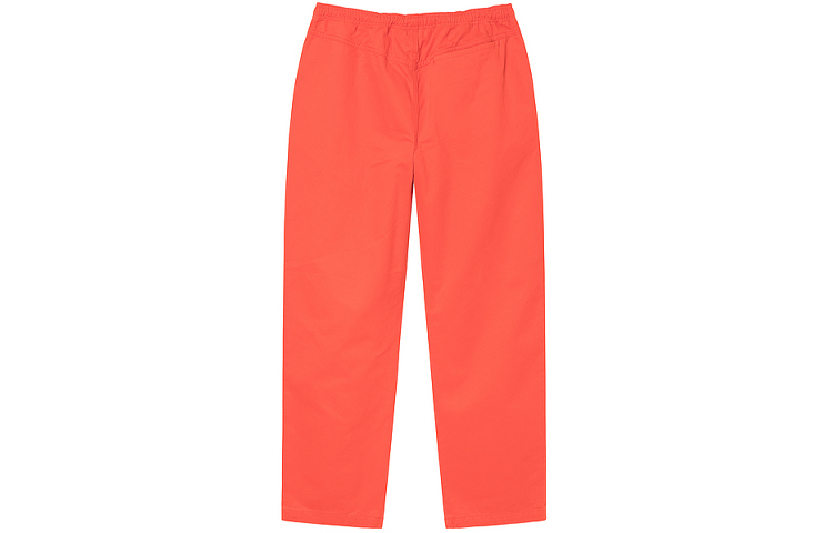 Stüssy Stussy Brushed Beach Pants Elastic Waist Vintage Straight Leg Unisex Casual Pants 116553 圖 7