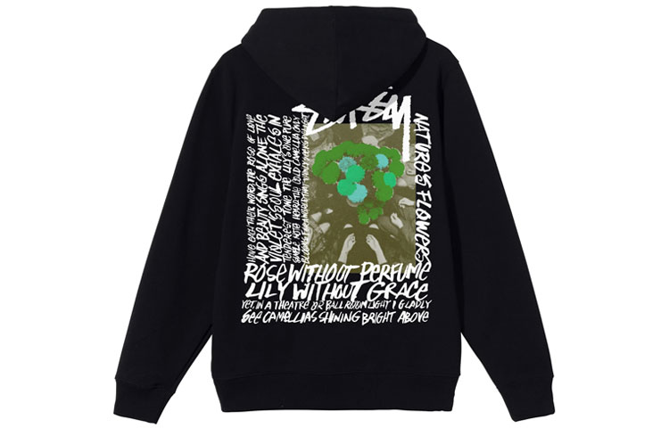 Stüssy Stussy Camellias Hoodie Floral Graphic Vintage Unisex Streetwear. 1924695 圖 2