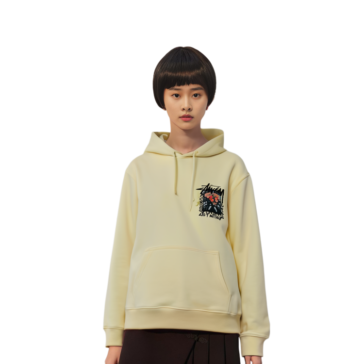 Stüssy Stussy Camellias Hoodie Floral Graphic Vintage Unisex Streetwear. 1924695 圖 7