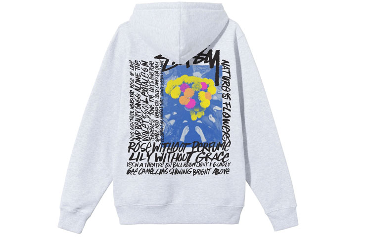Stüssy Stussy Camellias Hoodie Floral Graphic Vintage Unisex Streetwear. 1924695 圖 8