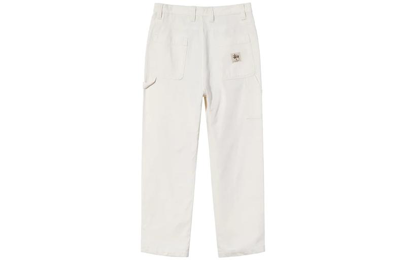 Sizing Stüssy 黑色帆布工作褲 - 復古美式牛仔休閒長褲 116496