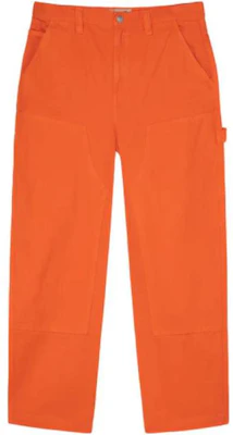 Stüssy 黑色帆布工作褲 - 復古美式牛仔休閒長褲 116496 2