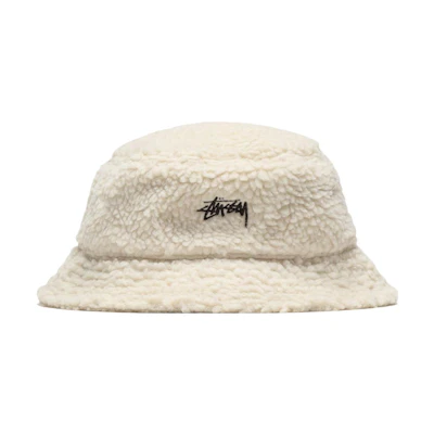Stüssy Stussy Casual Minimalist Warm Bucket Hat Unisex 1321070