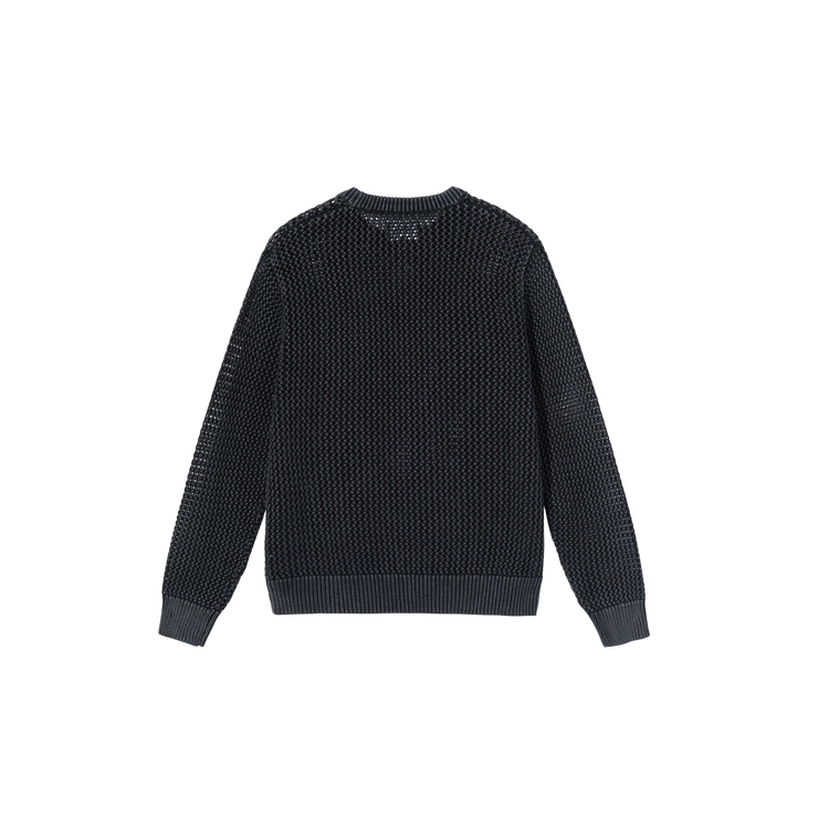 Stüssy Stussy Chunky Knit Hollow Out Round Neck Sweater Unisex Vintage Style SUSKN17105MDH-1 圖 17