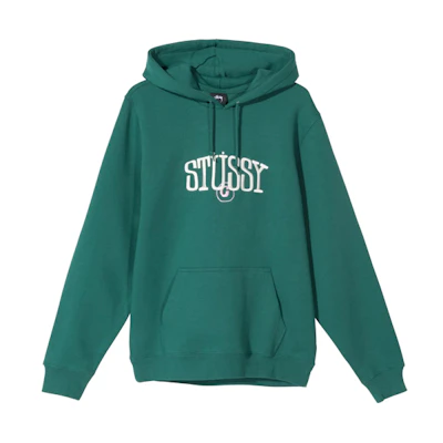 Stüssy Stussy Circle C Embroidered Vintage Hoodie Unisex Classic Fleece. 118397