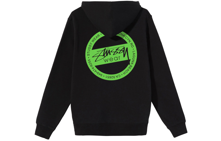 Stüssy Stussy Circle Logo Graphic Hoodie Unisex Vintage Style. 1924625 圖 2