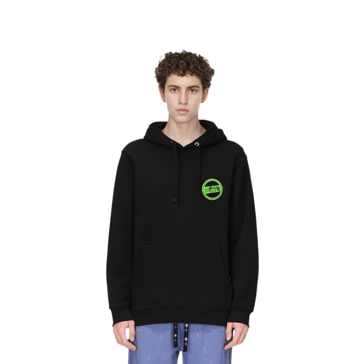 Stüssy Stussy Circle Logo Graphic Hoodie Unisex Vintage Style. 1924625 圖 4