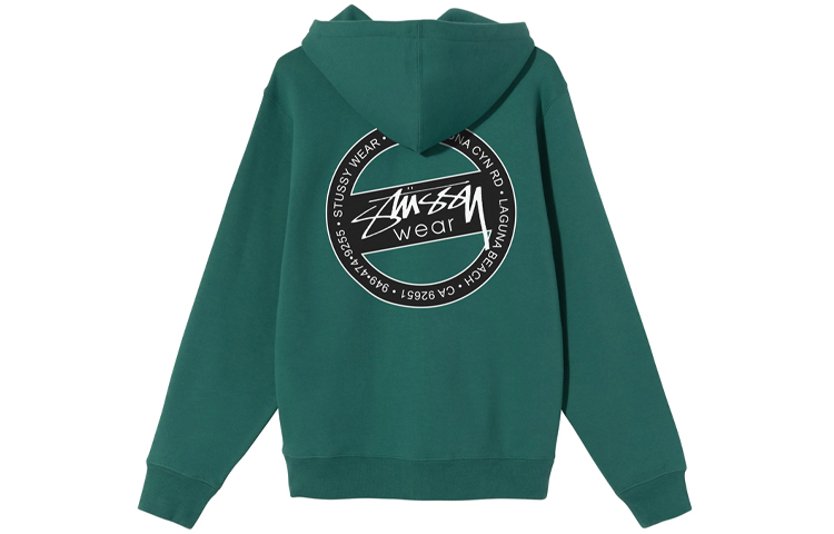 Stüssy Stussy Circle Logo Graphic Hoodie Unisex Vintage Style. 1924625 圖 5