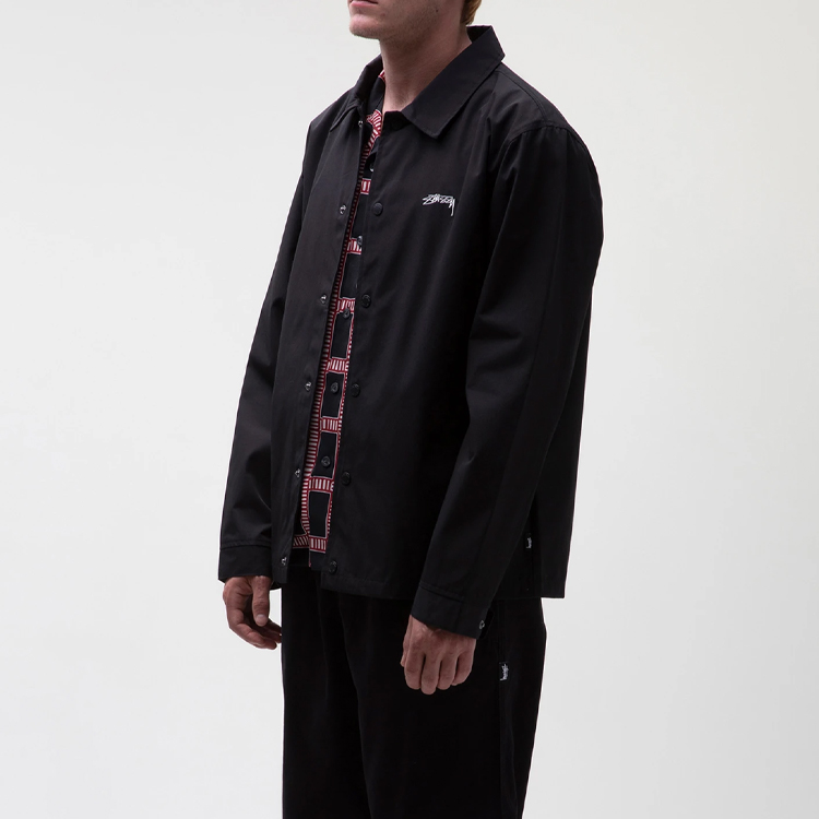 Sizing Stüssy Stussy Classic Coach Jacket Retro Unisex with Chest Logo. 115490