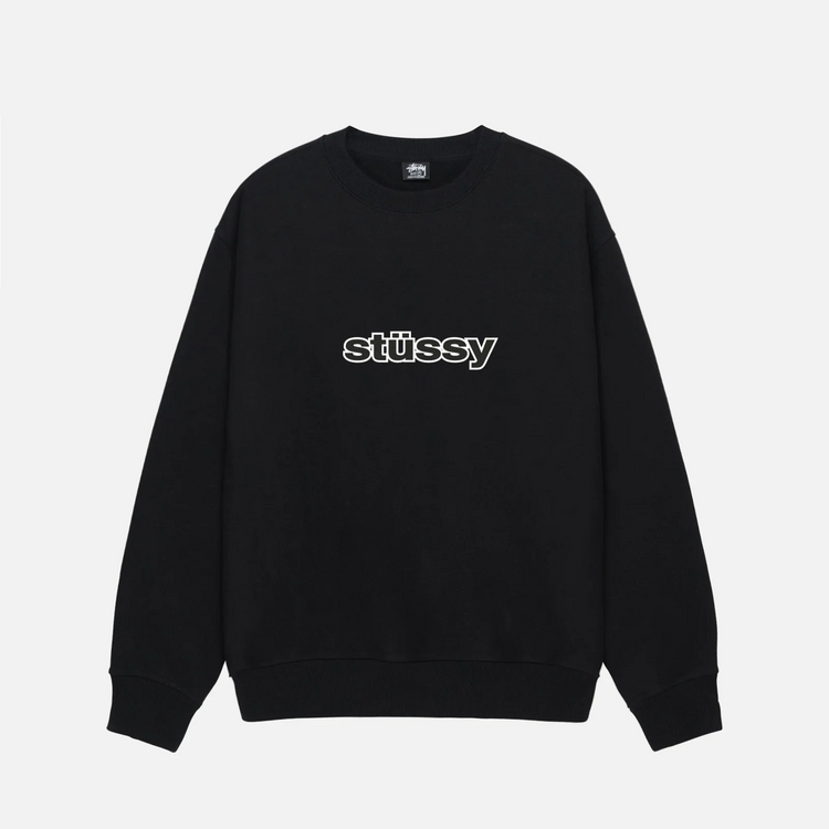 Stüssy STUSSY Classic Double-S Logo Print Retro Crewneck Fleece Sweatshirt Unisex Style SUSSW1914970L 圖 4