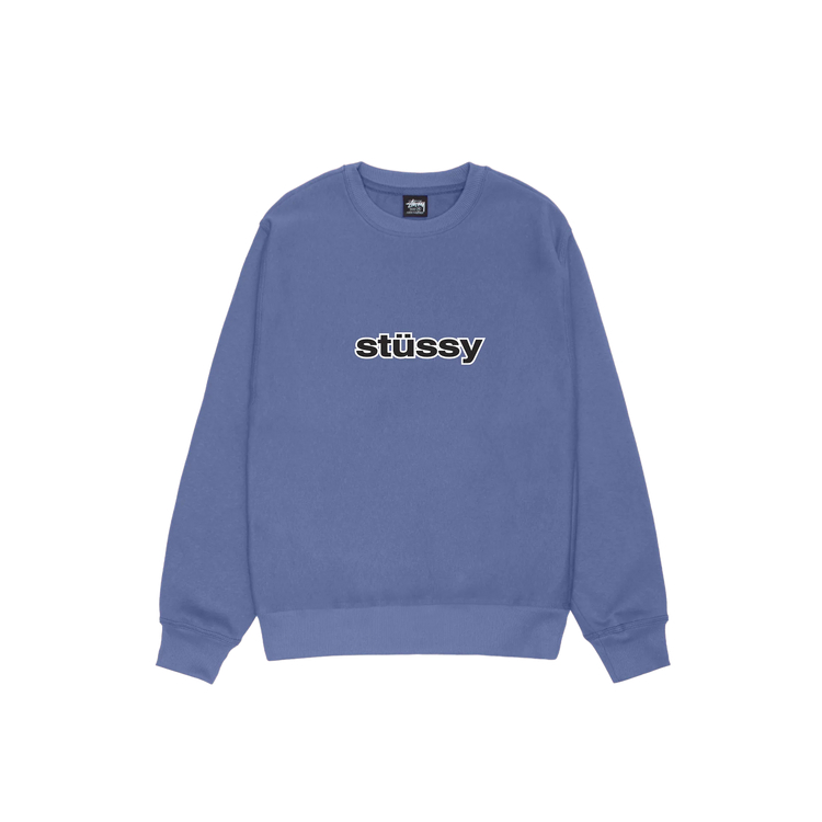 Stüssy STUSSY Classic Double-S Logo Print Retro Crewneck Fleece Sweatshirt Unisex Style SUSSW1914970L 圖 10