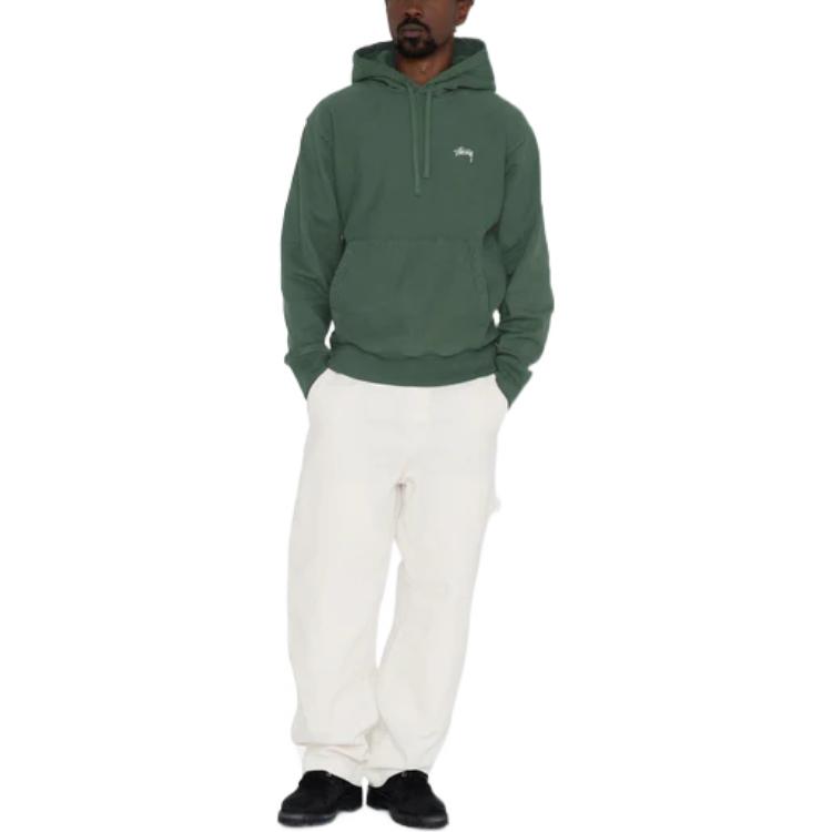 Stüssy Stussy Classic Logo Embroidered Fleece Hoodie Vintage Unisex Streetwear. 118469 圖 13