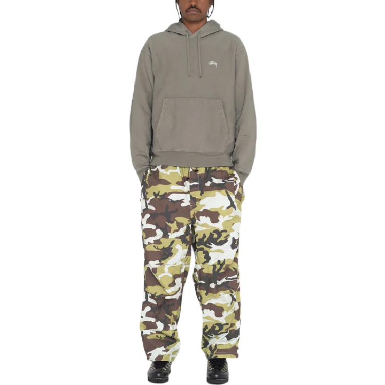 Stüssy Stussy Classic Logo Embroidered Fleece Hoodie Vintage Unisex Streetwear. 118469 圖 23