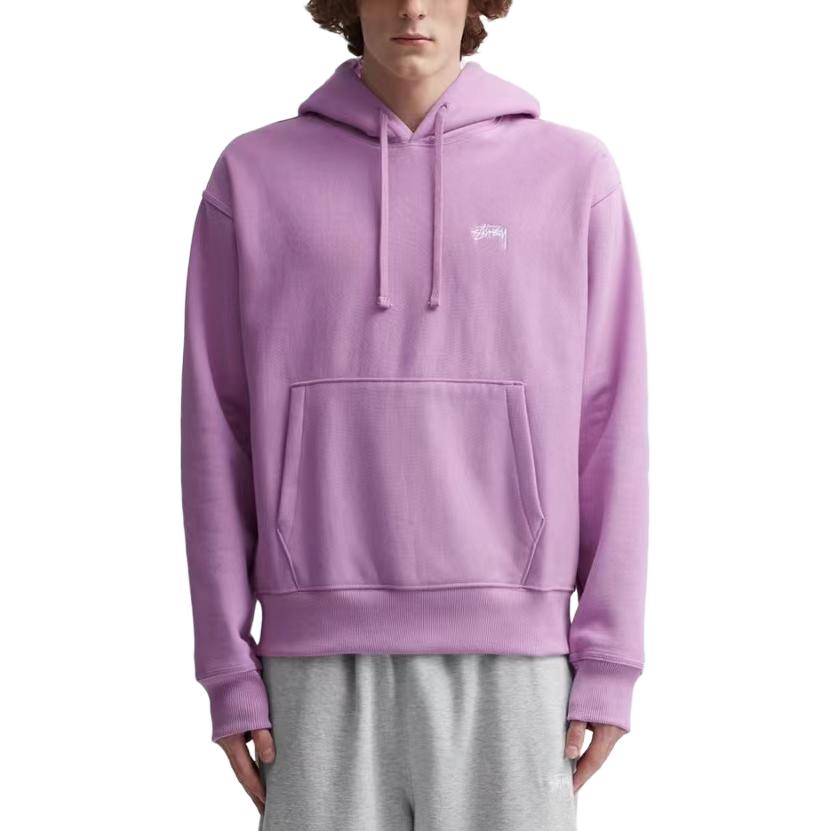 Stüssy Stussy Classic Logo Embroidered Fleece Hoodie Vintage Unisex Streetwear. 118469 圖 26