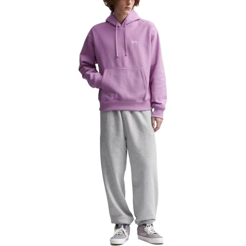 Stüssy Stussy Classic Logo Embroidered Fleece Hoodie Vintage Unisex Streetwear. 118469 圖 28